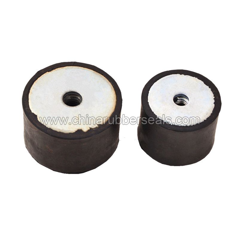 Black Shock Absorber Rubber Metal Damper