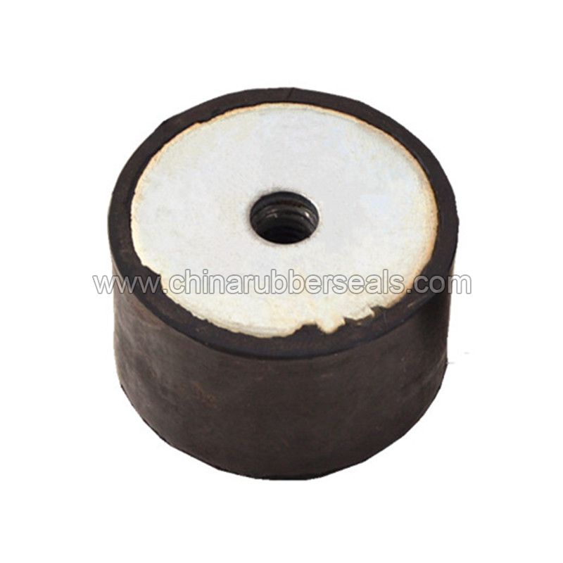 Black Shock Absorber Rubber Metal Damper
