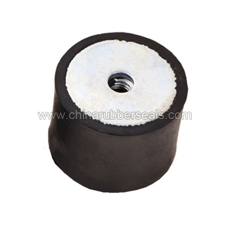 Black Shock Absorber Rubber Metal Damper