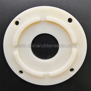 Factory Supply Customized Molded White Plastic Gasket
