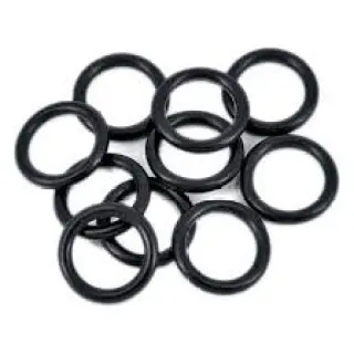 An O-ring is a gasket or seal with a circular cross section. It must be set in a groove to create a seal between two parts.
