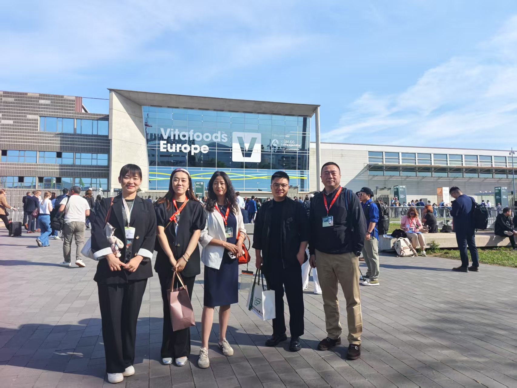 Real time report: Day 1, Xi'an Green Spring's in the Vitafoods European exhibition