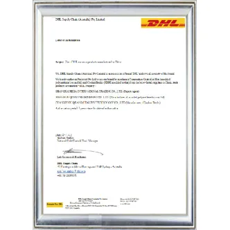 DHL Brand authorization