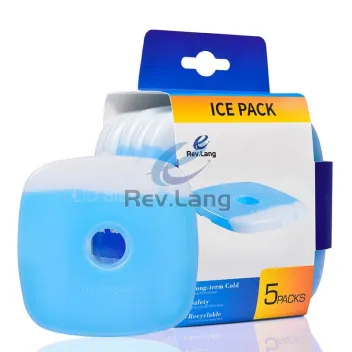Pacote de congelador de gelo frio para lancheira / saco original legal saudável reutilizável rígido magro leve