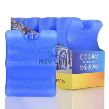Cold Freezer Cool Ice Packs One Sided Contoured Reusable Long Lasting