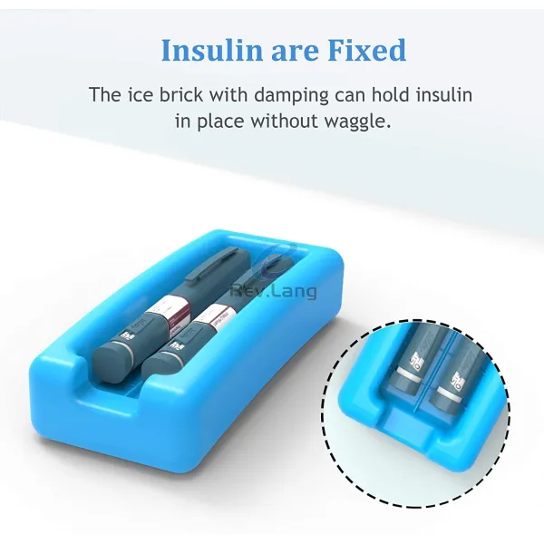 Estuche portátil para bolígrafo de insulina