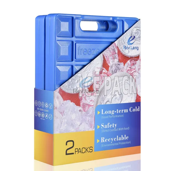 Ice Packs Blocks for Lunch Box Cooler Bag Food Drinks Milk Reusable Freezer  Pack