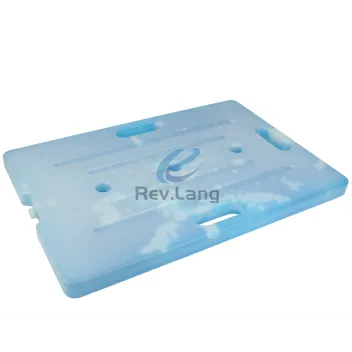 Pack de glace de plaque eutectique de refroidissement en plastique PE