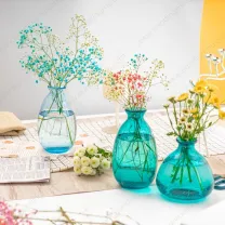 Decoration Glass Flower Vase in Class & Crystal