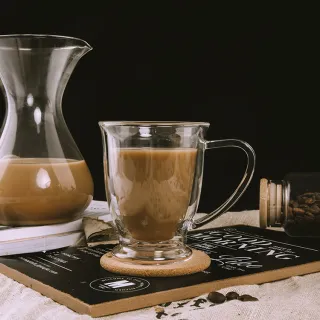 The double walled coffee mugs are lightweight, beautiful, easy to hold, and will keep coffee hot longer.