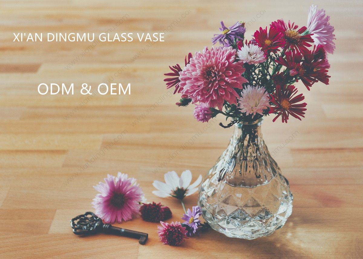 DINGMU Glass Vase