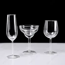 Double Wall Custom Champagne Flutes