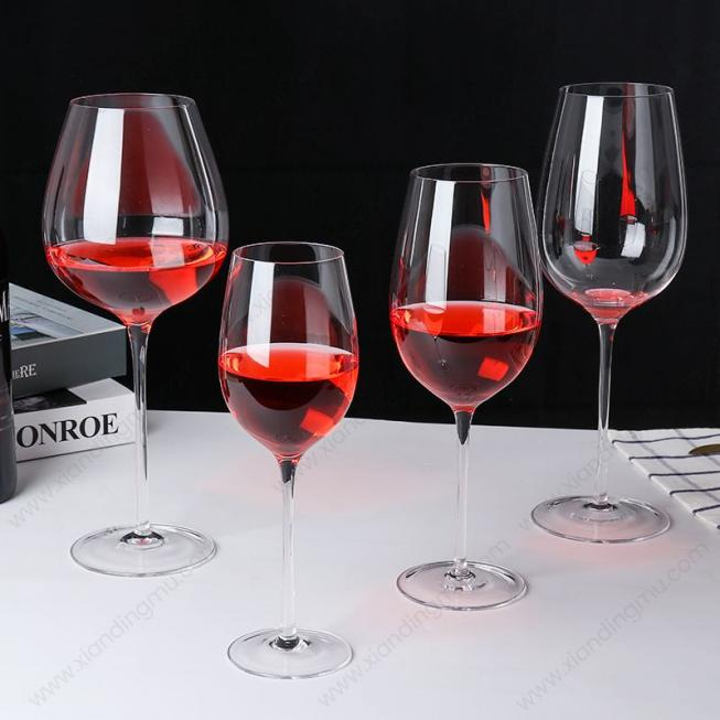 Unique High Fashion Red Wine Glasses