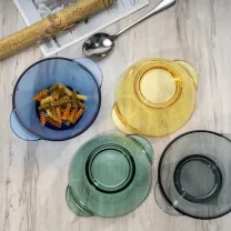 Colored Glass Dinnerware Sets