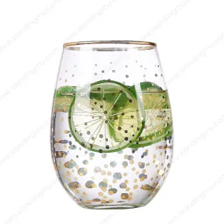 Unique Soda-Lime Cocktail Glass