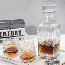 Whiskey Decanter And Glass Set