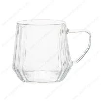 Tasse à thé en verre transparent + soucoupe (-20%) – Namsaa
