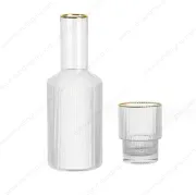 Glass Carafe and Cups Set