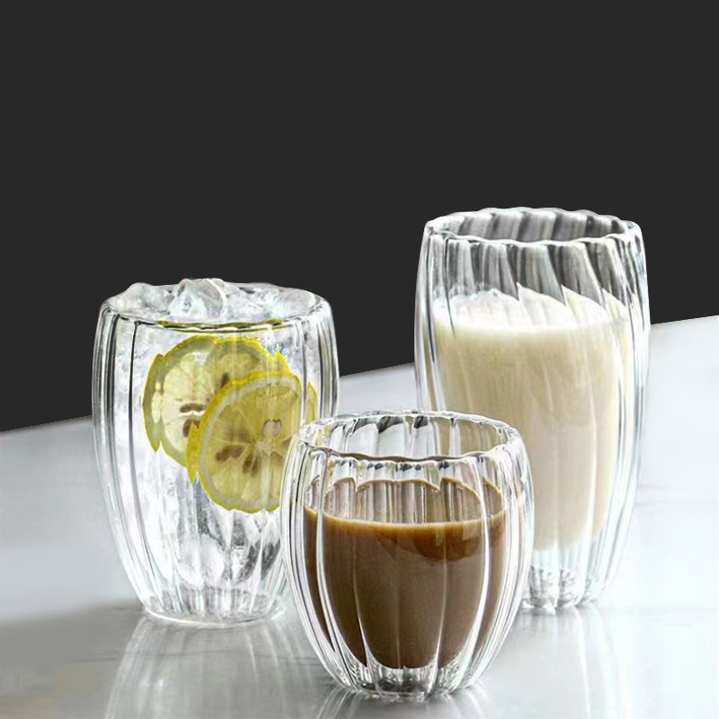 Double Glass Coffee Cup