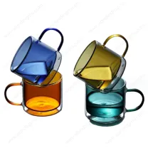 Double Glass Cups