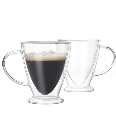 Double Glass Coffee Cup