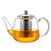 Hand Blown Glass Teapot
