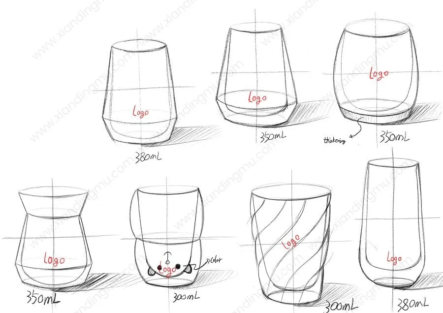 Insulated Glass Mug