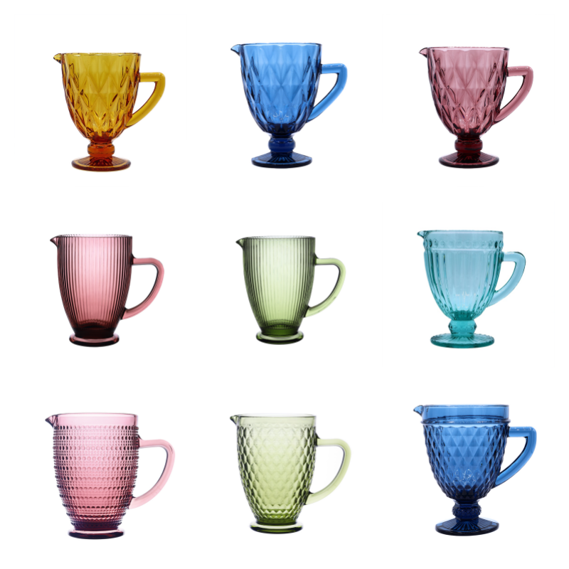 Soda-lime glass Water Jugs