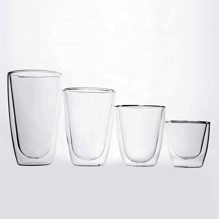 Double Walled Glass Mugs Cups