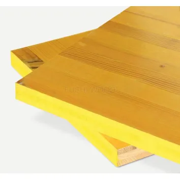 Plantilla de madera contrachapada de encofrado amarilla de 3 capas