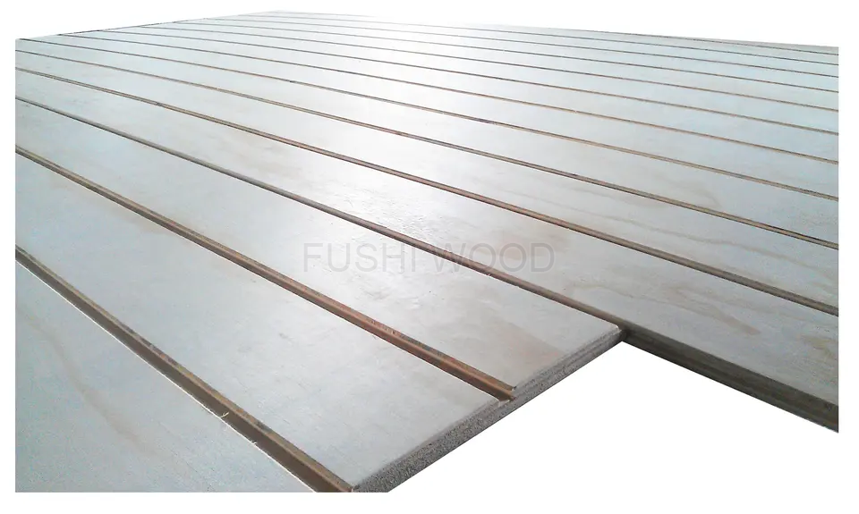 Grooved Plywood Sheets, Pine Wood Wall Paneling, V Groove Plywood Sheets