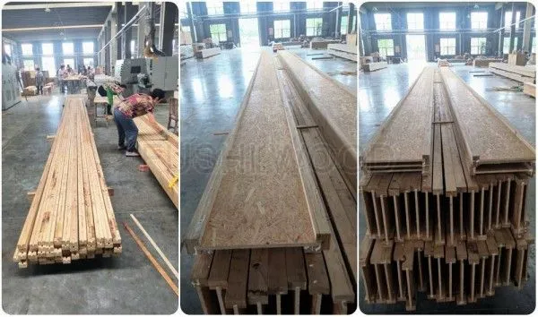 Timber Floor Joist, Pine LVL I Joist