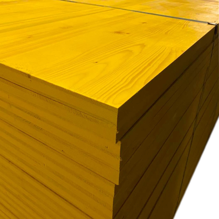 Template 3 ply yellow shuttering plywood