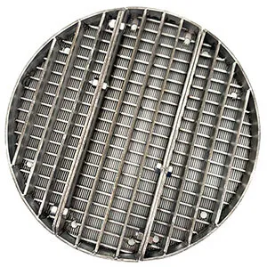 Grille de support de lit de catalyseur