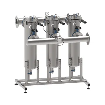 Industrielle Filtrations-Skid-Systeme Kundenspezifisch