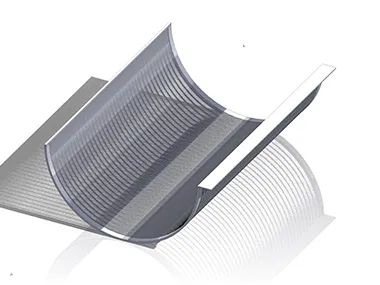 Parabolic Screen for Wastewater Treatment