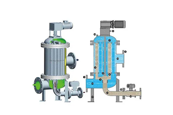 Auto Backwash Self-Cleaning Filter Work Principle Benefit Application