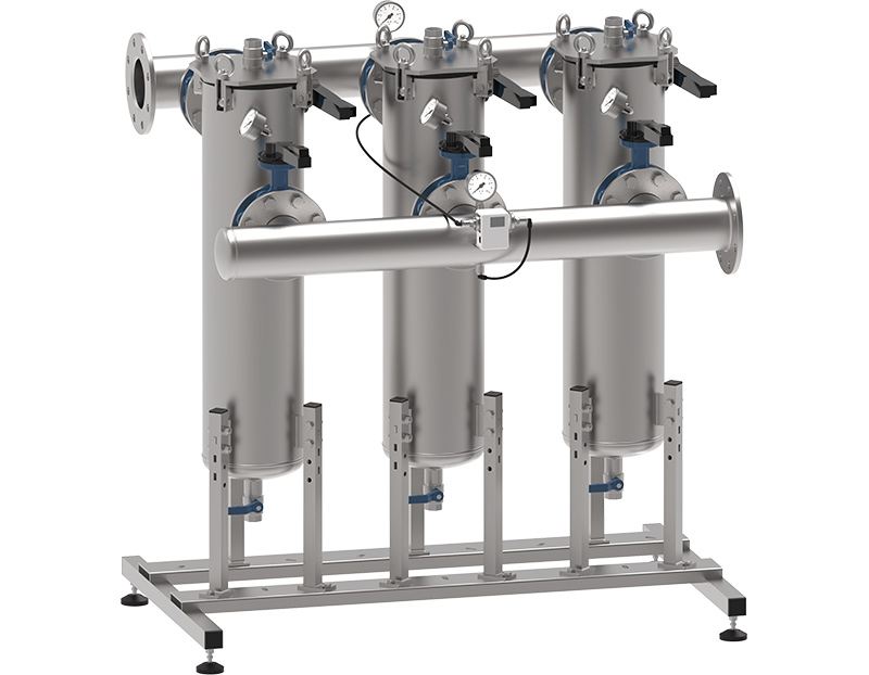 Industrial Filtration Skid Systems Custom